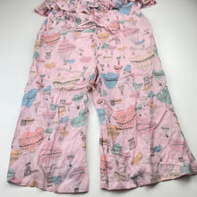 Load image into Gallery viewer, Girls PAPER WINGS, lightweight cropped summer playsuit, hot air balloons, NEW, size 10,  