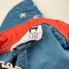 Load image into Gallery viewer, Boys Minti, lightweight board shorts, drawcord, NEW, size 14,  