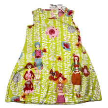 Load image into Gallery viewer, Girls ZACALU ZOO, colourful lightweight cotton dress, NEW, size 6, L: 57cm