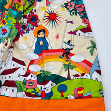Load image into Gallery viewer, Girls ZACALU ZOO, colourful cotton summer dress, NEW, size 4, L: 53cm