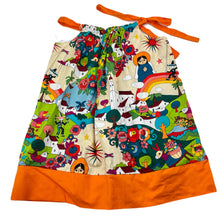 Load image into Gallery viewer, Girls ZACALU ZOO, colourful cotton summer dress, NEW, size 6, L: 60cm