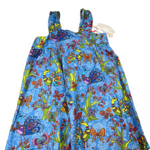 Load image into Gallery viewer, Girls ZACALU ZOO, colourful cotton maxi dress, peacocks, NEW, size 10-12, L: 95cm