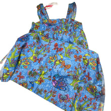 Load image into Gallery viewer, Girls ZACALU ZOO, colourful cotton maxi dress, peacocks, NEW, size 12-14, L: 102cm