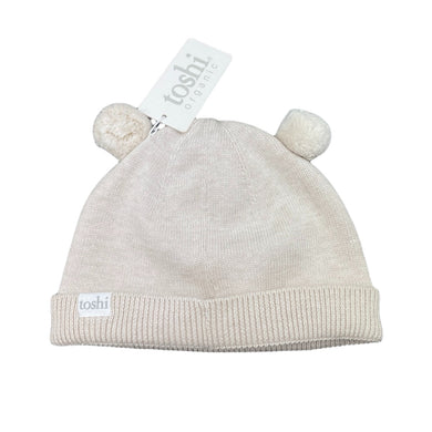 unisex Toshi, organic cotton knit beanie/hat, Sz: XS, circum: 43cm, NEW, size 000-00,  
