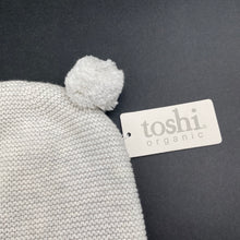 Load image into Gallery viewer, unisex Toshi, light grey organic cotton knit hat/beanie, Sz: S, circum: 52cm, NEW, size 1-2,  