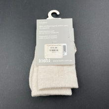 Load image into Gallery viewer, unisex Toshi, organic cotton blend knee high socks, NEW, size 1-2,  