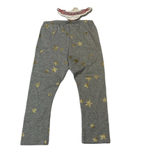 Load image into Gallery viewer, Girls LITTLE WINGS, organic cotton blend leggings, glitter stars, NEW, size 2,  