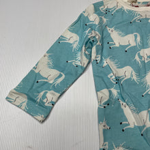 Load image into Gallery viewer, Girls LITTLE WINGS, organic cotton long sleeve tee/top, unicorns, NEW, size 12 months,  