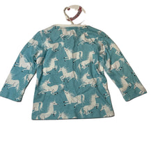 Load image into Gallery viewer, Girls LITTLE WINGS, organic cotton long sleeve tee/top, unicorns, NEW, size 12 months,  