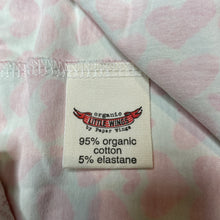 Load image into Gallery viewer, Girls LITTLE WINGS, organic cotton blend leggings, hearts, NEW, size 2,  