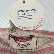 Load image into Gallery viewer, Girls LITTLE WINGS, organic cotton blend footed leggings/bottoms, NEW, size 0000,  