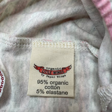 Load image into Gallery viewer, Girls LITTLE WINGS, organic cotton blend footed leggings/bottoms, NEW, size 1-2,  