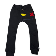 Load image into Gallery viewer, Boys BAND OF BOYS, black cotton casual pants, elasticated, NEW, size 7,  