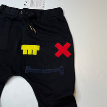 Load image into Gallery viewer, Boys BAND OF BOYS, black cotton casual pants, elasticated, NEW, size 7,  