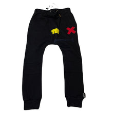 Load image into Gallery viewer, Boys BAND OF BOYS, black cotton casual pants, elasticated, NEW, size 6,  