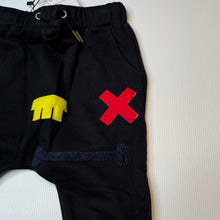 Load image into Gallery viewer, Boys BAND OF BOYS, black cotton casual pants, elasticated, NEW, size 6,  
