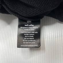 Load image into Gallery viewer, Boys BAND OF BOYS, black cotton casual pants, elasticated, NEW, size 6,  
