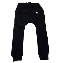 Load image into Gallery viewer, Boys BAND OF BOYS, black cotton casual pants, elasticated, NEW, size 6,  