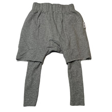Load image into Gallery viewer, Boys Duke of LONDON, grey marle tight shorts, elasticated, FUC, size 3,  