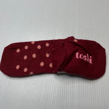 Load image into Gallery viewer, Girls Toshi, organic cotton blend ankle socks, NEW, size 0,  