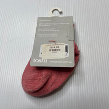 Load image into Gallery viewer, Girls Toshi, pink organic cotton blend knee high socks, NEW, size 00,  