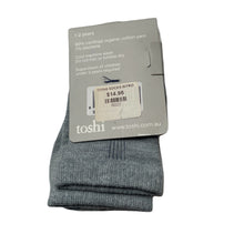 Load image into Gallery viewer, unisex Toshi, blue organic cotton blend knee high socks, NEW, size 1-2,  