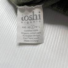 Load image into Gallery viewer, unisex Toshi, green organic cotton knit hat/beanie, Sz: S, circum: 52cm, NEW, size 1-2,  