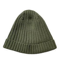 Load image into Gallery viewer, unisex Toshi, green organic cotton knit hat/beanie, Sz: S, circum: 52cm, NEW, size 1-2,  