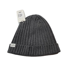 Load image into Gallery viewer, unisex Toshi, grey organic cotton knit hat/beanie, Sz: S, circum: 52cm, NEW, size 1-2,  