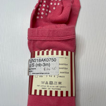 Load image into Gallery viewer, Girls LITTLE WINGS, pink stretchy tights/stockings, unicorns, NEW, size 0000-000,  
