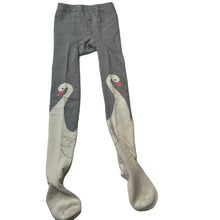 Load image into Gallery viewer, Girls PAPER WINGS, stretchy stockings/tights, swans, NEW, size 12-14,  