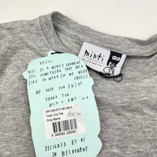 Load image into Gallery viewer, Boys Minti, grey marle cotton t-shirt / top, NEW, size 5,  