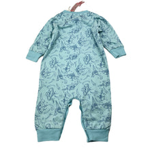 Load image into Gallery viewer, Boys LITTLE WINGS, organic cotton romper, saucers, NEW, size 6 months,  