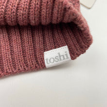 Load image into Gallery viewer, Girls Toshi, organic cotton knit hat/beanie, Sz: L, circum: 56cm, NEW, size 7-10,  