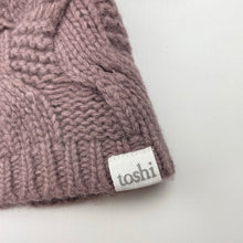 Load image into Gallery viewer, Girls Toshi, lambswool/angora knit hat/beanie, Sz: M, circum: 54cm, NEW, size 4-6,  