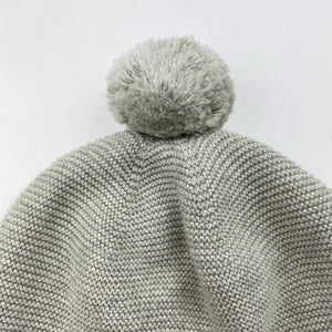 unisex Toshi, green organic cotton knit hat/beanie, Sz: S, circum: 52cm, NEW, size 1-2,  