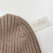 Load image into Gallery viewer, unisex Toshi, organic cotton knit hat/beanie, Sz; L, circum: 56cm, NEW, size 7-10,  