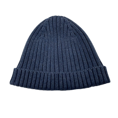 unisex Toshi, navy organic cotton knit hat/beanie, Sz: S, circum: 52cm, NEW, size 1-2,  