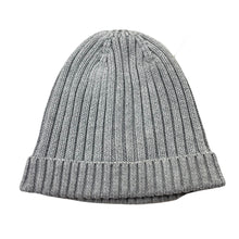 Load image into Gallery viewer, unisex Toshi, grey organic cotton knit hat/beanie, Sz: S, circum: 52cm, NEW, size 1-2,  