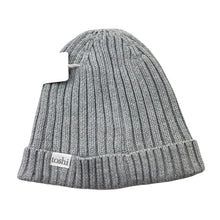 Load image into Gallery viewer, unisex Toshi, grey organic cotton knit hat/beanie, Sz: S, circum: 52cm, NEW, size 1-2,  