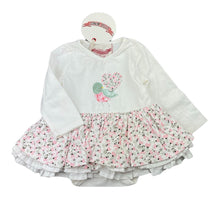 Load image into Gallery viewer, Girls LITTLE WINGS, organic cotton blend tutu dress, bird, NEW, size 6 months, L: 30cm