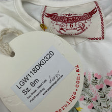 Load image into Gallery viewer, Girls LITTLE WINGS, organic cotton blend tutu dress, bird, NEW, size 6 months, L: 30cm