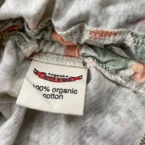 Girls PAPER WINGS, lightweight organic cotton long sleeve top, swans, NEW, size 2,  
