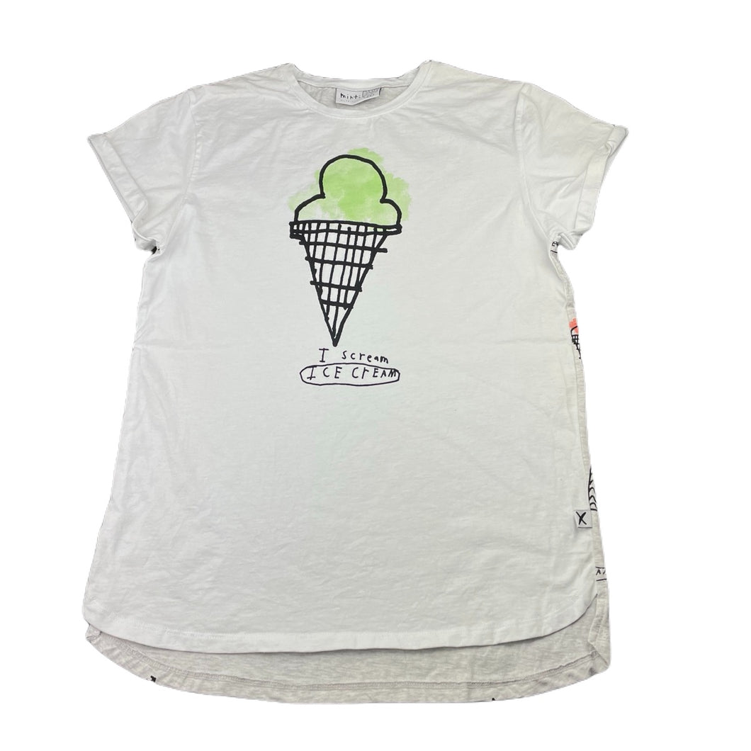 unisex Minti, cotton t-shirt / top, ice cream, FUC, size 14,  