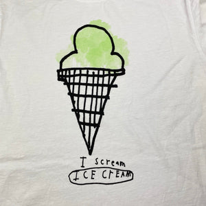 unisex Minti, cotton t-shirt / top, ice cream, FUC, size 14,  