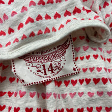 Load image into Gallery viewer, Girls PAPER WINGS, lightweight organic cotton long sleeve top, light marks, FUC, size 14,  
