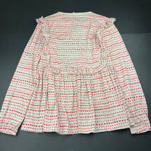 Load image into Gallery viewer, Girls PAPER WINGS, lightweight organic cotton long sleeve top, light marks, FUC, size 14,  