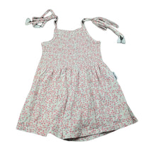 Load image into Gallery viewer, Girls Duke of LONDON, floral summer playsuit, light mark, FUC, size 5,  