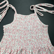 Load image into Gallery viewer, Girls Duke of LONDON, floral summer playsuit, light mark, FUC, size 5,  