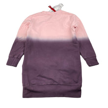 Load image into Gallery viewer, Girls Minti, dip dye stretchy sweater dress, NEW, size 4, L: 51cm